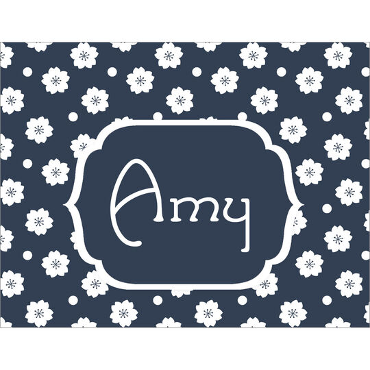 Petite Flower Foldover Note Cards